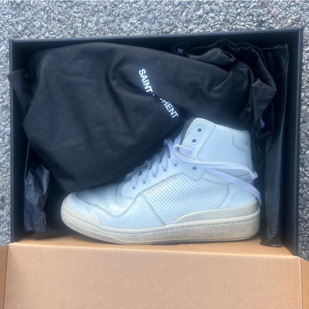 Saint Laurent women’s SL/24 high top sneakers size 40